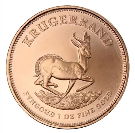 Moneta Krugerrand 31,1 g Uncja Złota Różne Roczniki