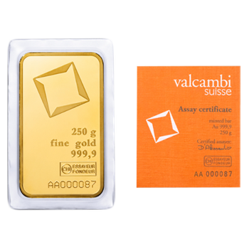 Sztabka Valcambi 250 g