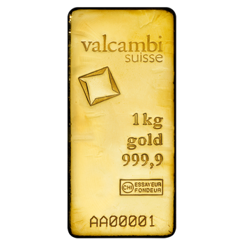 Sztabka Valcambi 1000 g