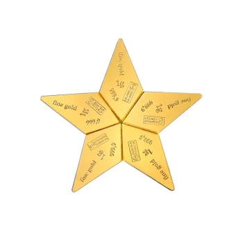 Złota sztabka 5 x 1 g CombiBar® Valcambi