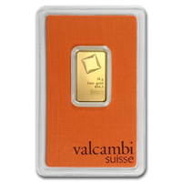 Złota Sztabka Valcambi 10 g 999,9 LBMA
